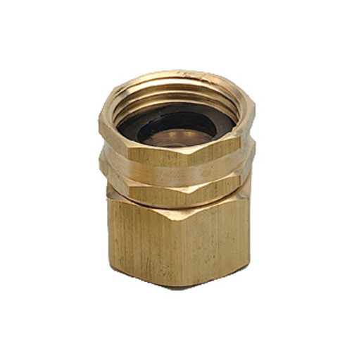 Orbit 3/4in. X 3/4in. Brass Swivel Hose-To-Pipe Adapter