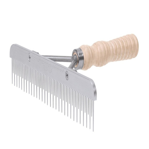 Weaver Leather Livestock Fluffler Comb with Wood Handle