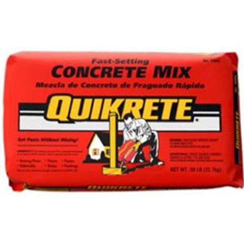 Quikrete Fast Setting Concrete 50lbs (Available for In Store Pick Up ONLY)