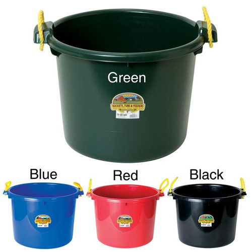 Miller MFG.- 70 Quart Plastic Muck Bucket