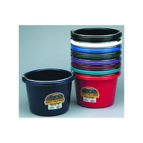 Mille MFG.- 8 quart heavy duty plastic bucket