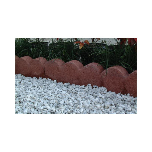 Pavestone 12" Straight Scallop Edging- Red