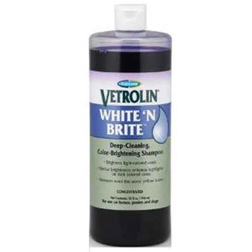 Farnam 32-Ounce Vetrolin White 'N Brite Shampoo