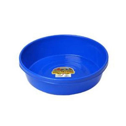 Miller Mfg. - 3-Gallon Plastic Feed Pan - Blue