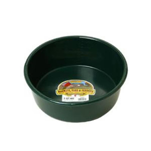 Miller Mfg. - 5-Quart Plastic Feed Pan - Green