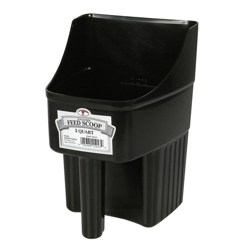 Miller MFG.- 3 quart heavy duty feed scoop