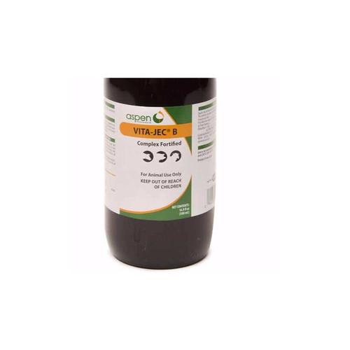 Aspen Veterinary Resources Vita-Jec B Complex Fortified Injection 500ML