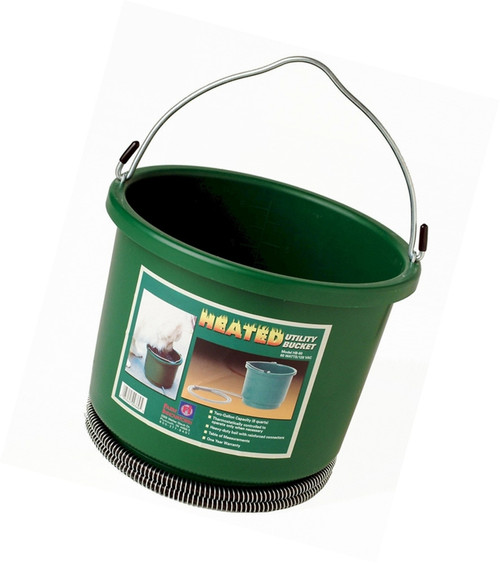 Farm Innovators Plastic Heated Bucket