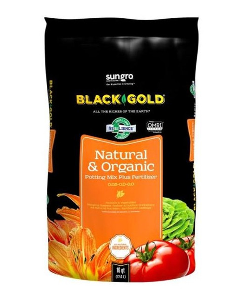 Black Gold Natural & Organic Potting Soil - 16 Qt.