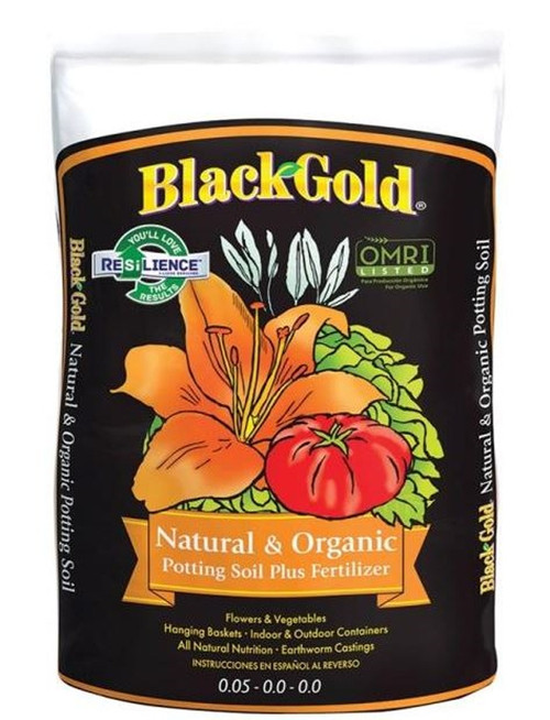 Black Gold Natural & Organic Potting Soil - 2 Cu Ft.