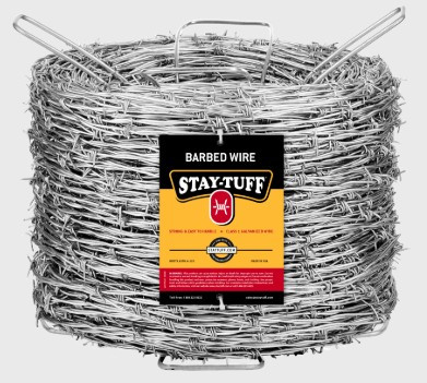 Stay Tuff Low Carbon Barbed Wire 12.5-5GA
