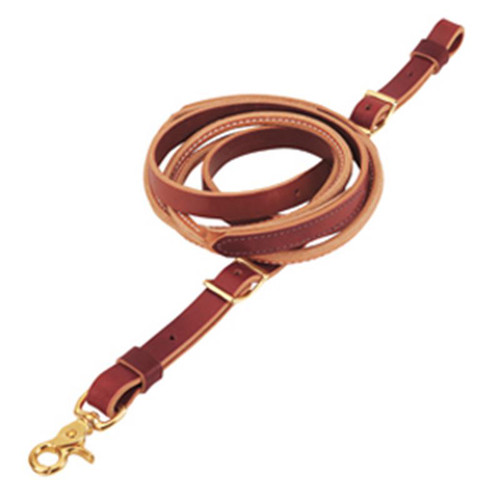 Weaver Leather -  Harness and Latigo Leather Round Roper Rein, 3 4 inch x 8'