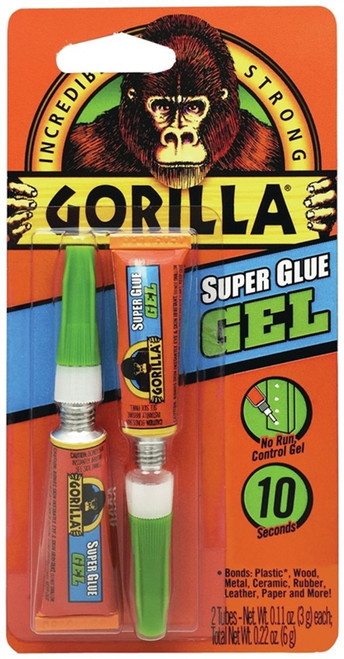 Gorilla Glue 2 Pack Super Glue