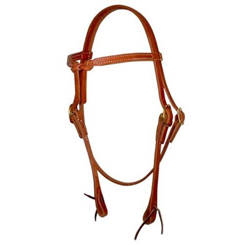 Berlin - Knotted Browband Headstall with Ties 