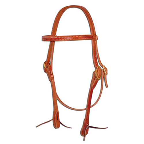 Berlin - Headstall Straight Brow with Tie