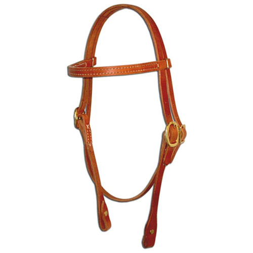 Berlin - Headstall Straight Brow with Chicago Screw