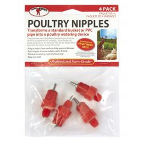 VSI - Poultry Nipple 4 pack