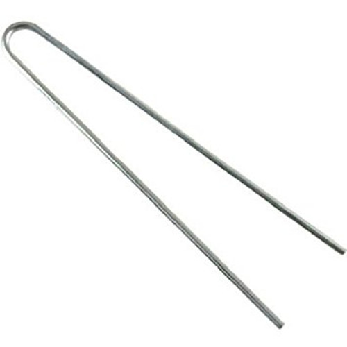 Orgill, Inc. - Raindrip 3.5" Galvanized Wire -Foot U-Foot Support Stakes (20 Pack)