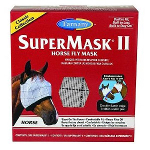 Farnam Supermask II Classic Horse Fly Mask Without Ears