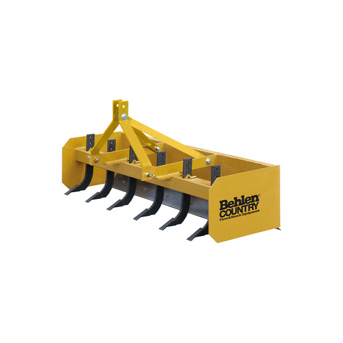 Behlen 3-Point 6' Box Blade BB6 - Yellow