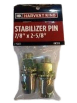 Harvest King 7/8 inch x 3/8 inch Stabilizer Pin with Nut
