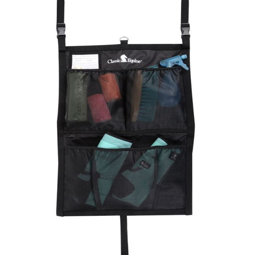 Classic Equine Stall Front Bag - Black