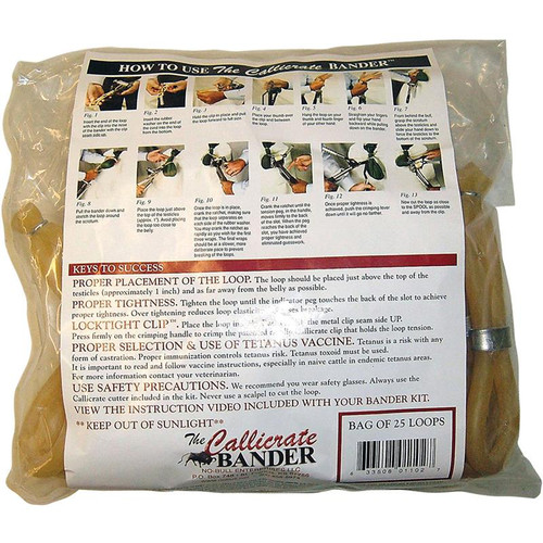 Callicrate loop 10" - 25 Pack