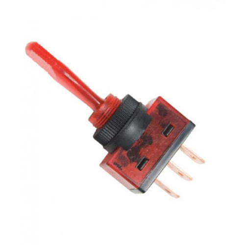 Uriah Products -  Switch Toggle 20A 12V dc On Off  Red