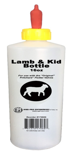 APE Lamb Bottle With Pritchard Flutter Valve