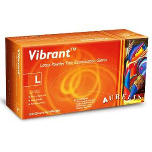 Agri-Pro - Powder Free Latex Exam Gloves Large, Box of 100