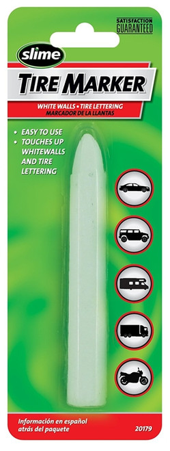 Warren Distribution - Slime Tire Crayon - White