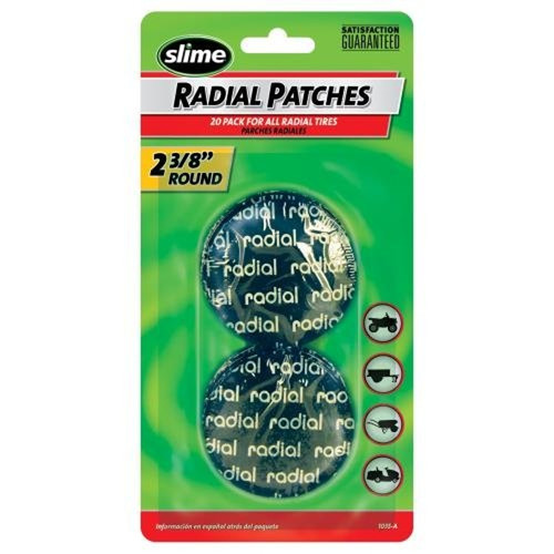 Warren Distribution - Slime Tire Patches - 2 3/8" Round - 20 pack
