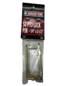 Harvest King Round PTO Lock Pin 1/4 inch x 2 1/2 inch - 2 Pack