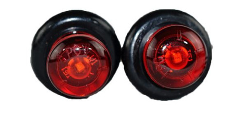 Uriah Products- Trailer Marker 3/4" LED Light Kit Red 2 Pk