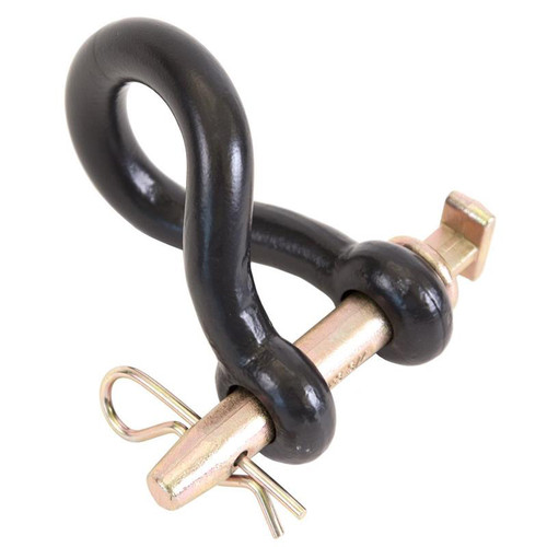 Koch Forged Twisted Clevis 1 inch - Black