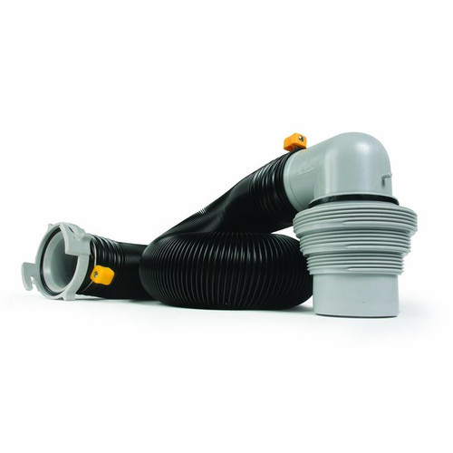 Camco- Easy Slip Ready To Use Sewer Kit- Black
