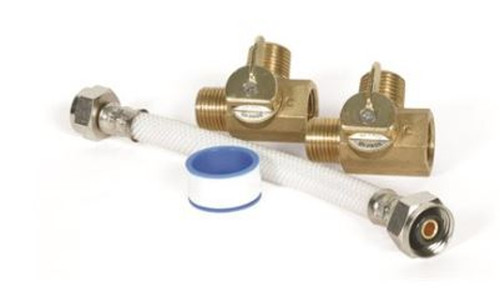 Camco By-Pass Kit 8" Supreme Perm Brass For 6 Gal Tank