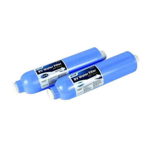 Camco- 2 Pack Water Filter- Blue