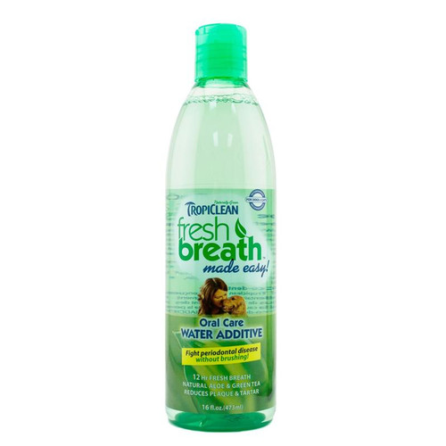 Tropiclean Fresh Breath Water Additive- 33oz