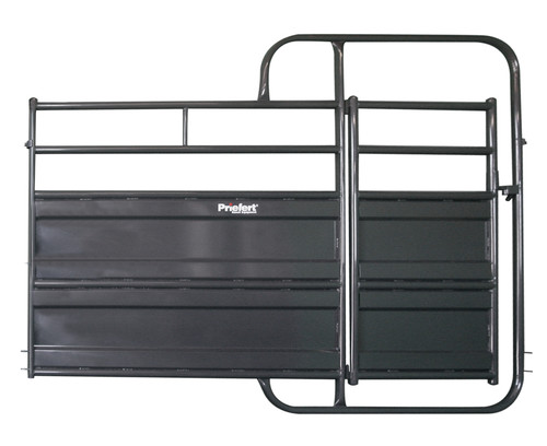 PRIEFERT SHEETED PREGNANT PANEL SORT GATE - GREY