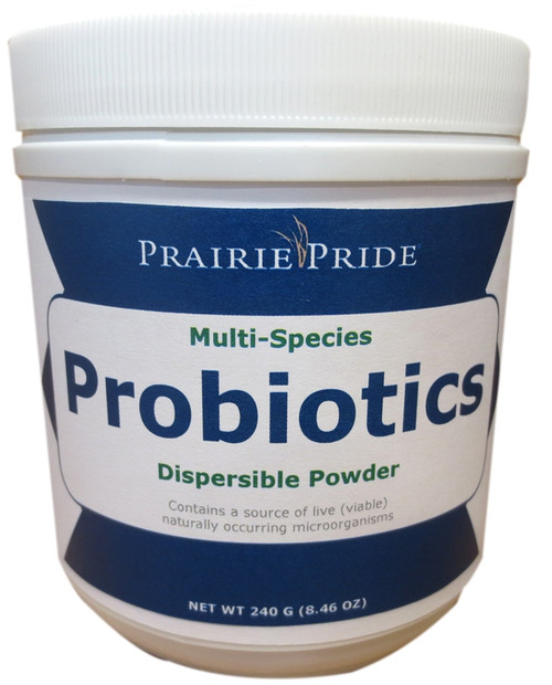 Prairie Pride Multi-Species Probiotics Dispersible Powder - 8.46 oz.
