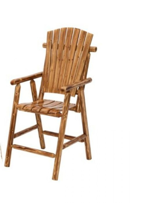 Jack Post Northwoods Log Bar Chair