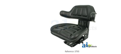 AI Products - W333BL Wrap Around Back With Arms Seat