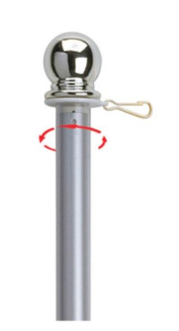 Valley Forge Aluminum Flag Pole Kit