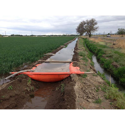 Foremost Tarp  Poly Irrigation Dam 8x12 - Orange(Available for In Store Pick Up ONLY)