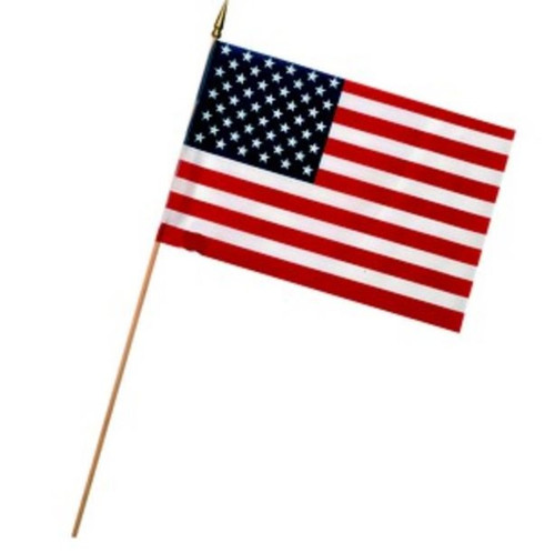 Valley Forge US Stick Flags - 4" x 6"