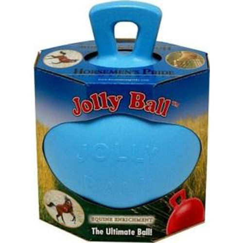 Jolly Pets - Horse Jolly Ball 10 inch - Blueberry