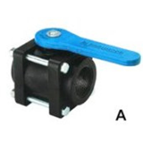 Norwesco Ball Valve 4-Bolt 3 4 inch FP