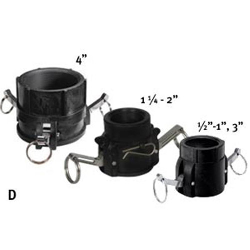 Norwesco Quick Coupler X NPTF 3 4 inch