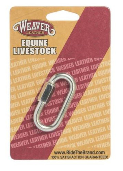 Weaver Leather 1/4" Quick Link, Zinc Plated
